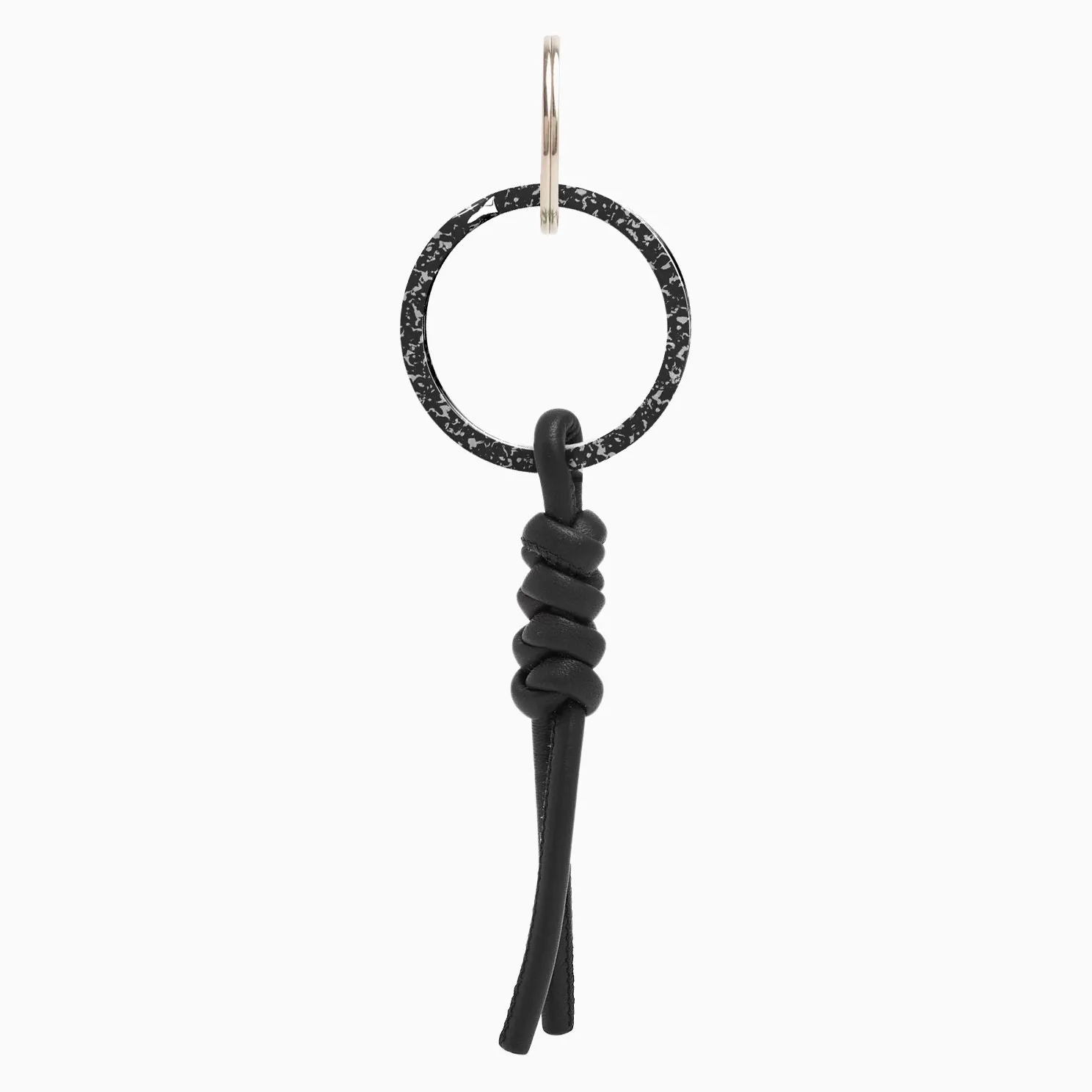 1.18" Premium Key Rings 5x Coatings (Snowflake Black)