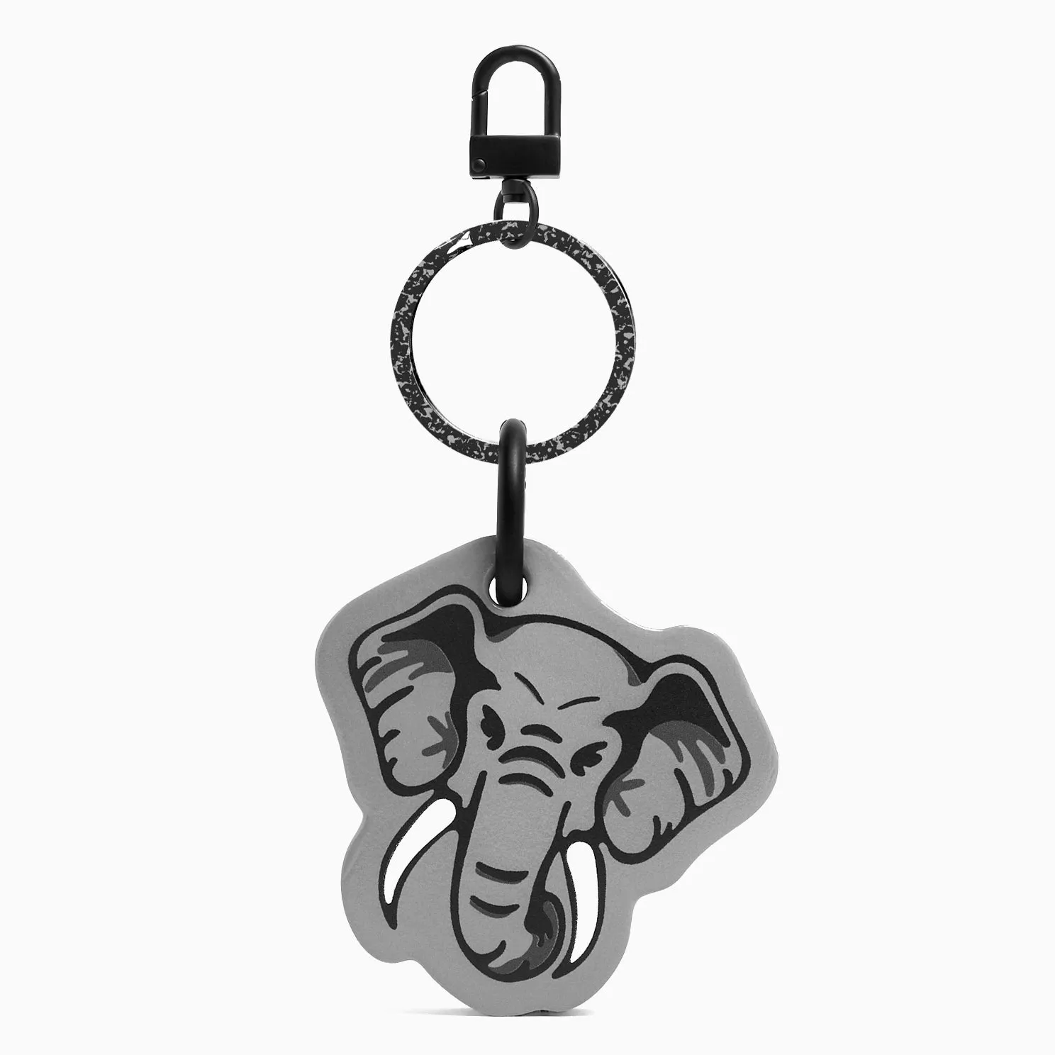 1.18" Premium Key Rings 5x Coatings (Snowflake Black)