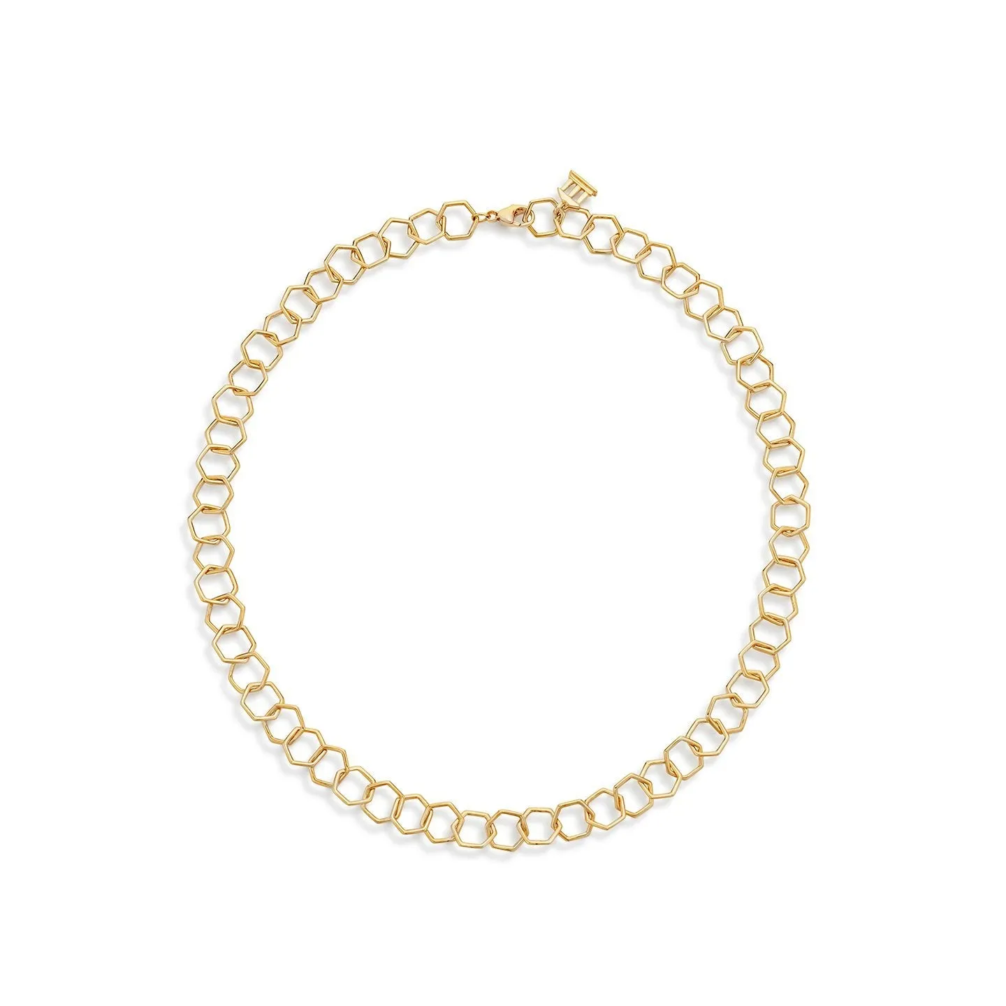18K Small Beehive Chain
