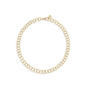 18K Small Beehive Chain