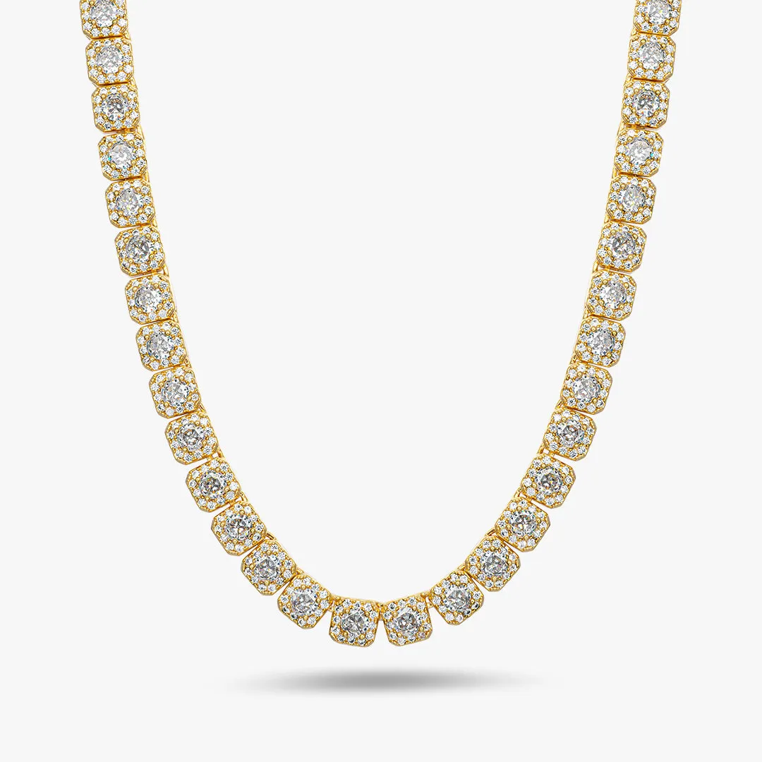 7mm Clustered Tennis Chain