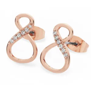 8 Shape Infinity Stud Earrings