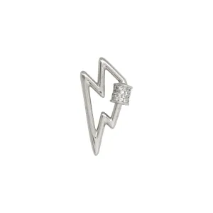 Amelie Clasp Silver-pack of 4