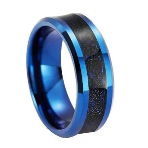 APOLLO 8mm MEN'S TUNGSTEN RING