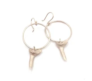 Aqua Fang Earrings