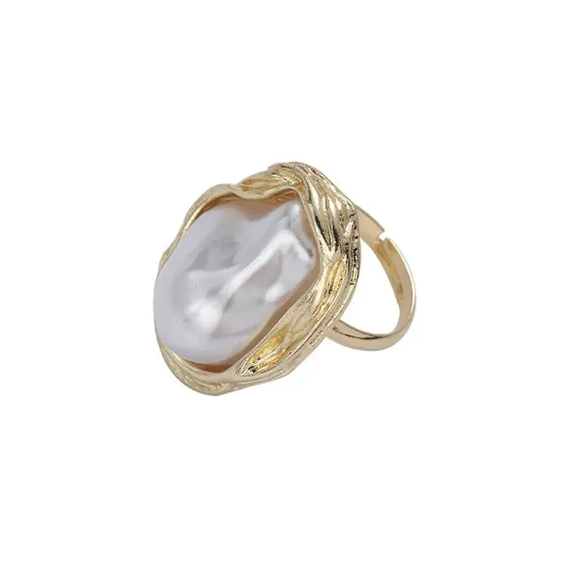 Baroque Pearl Rings