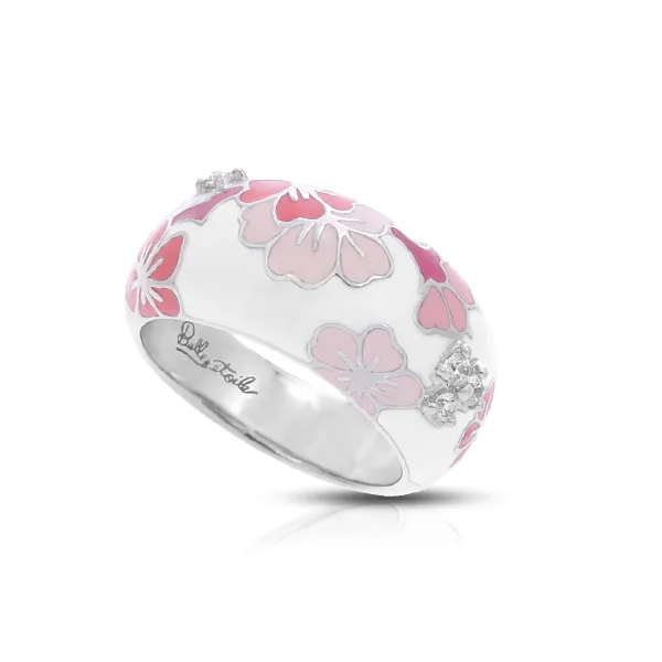 Belle Etoile Sakura Ring - White
