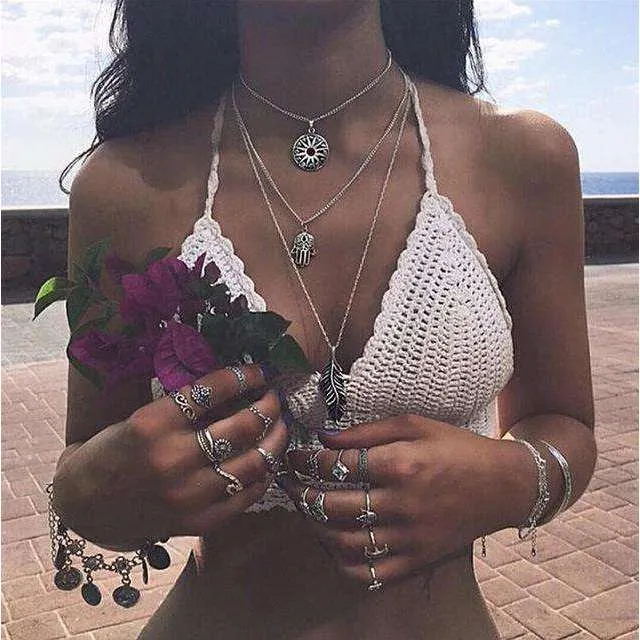 Boho Multi-layer Chain Necklaces