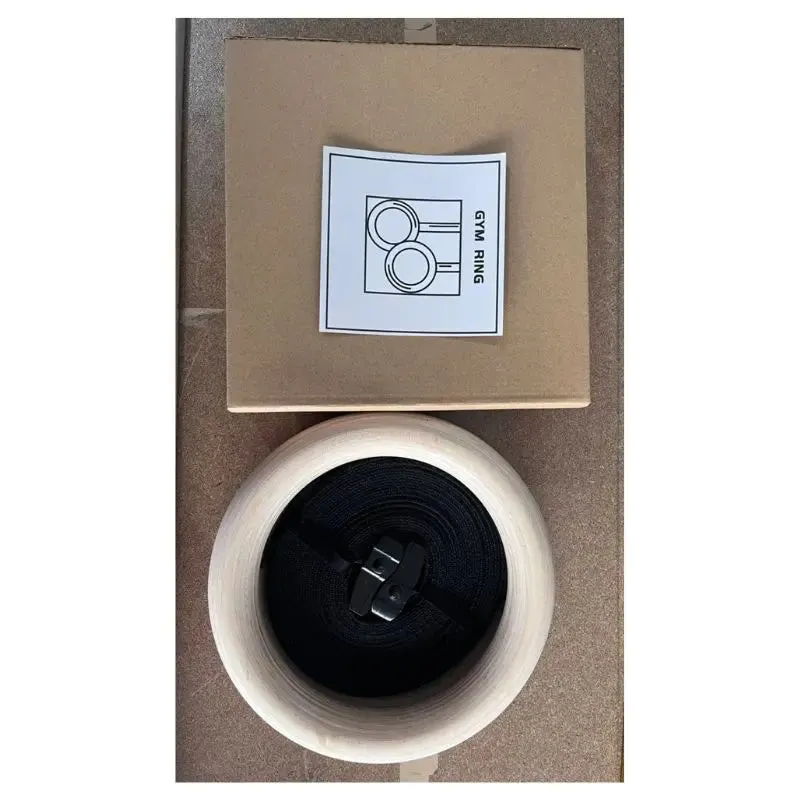 Calisthenics Wooded Gym Rings | Wooden Gymnastic Rings
