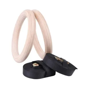 Calisthenics Wooded Gym Rings | Wooden Gymnastic Rings