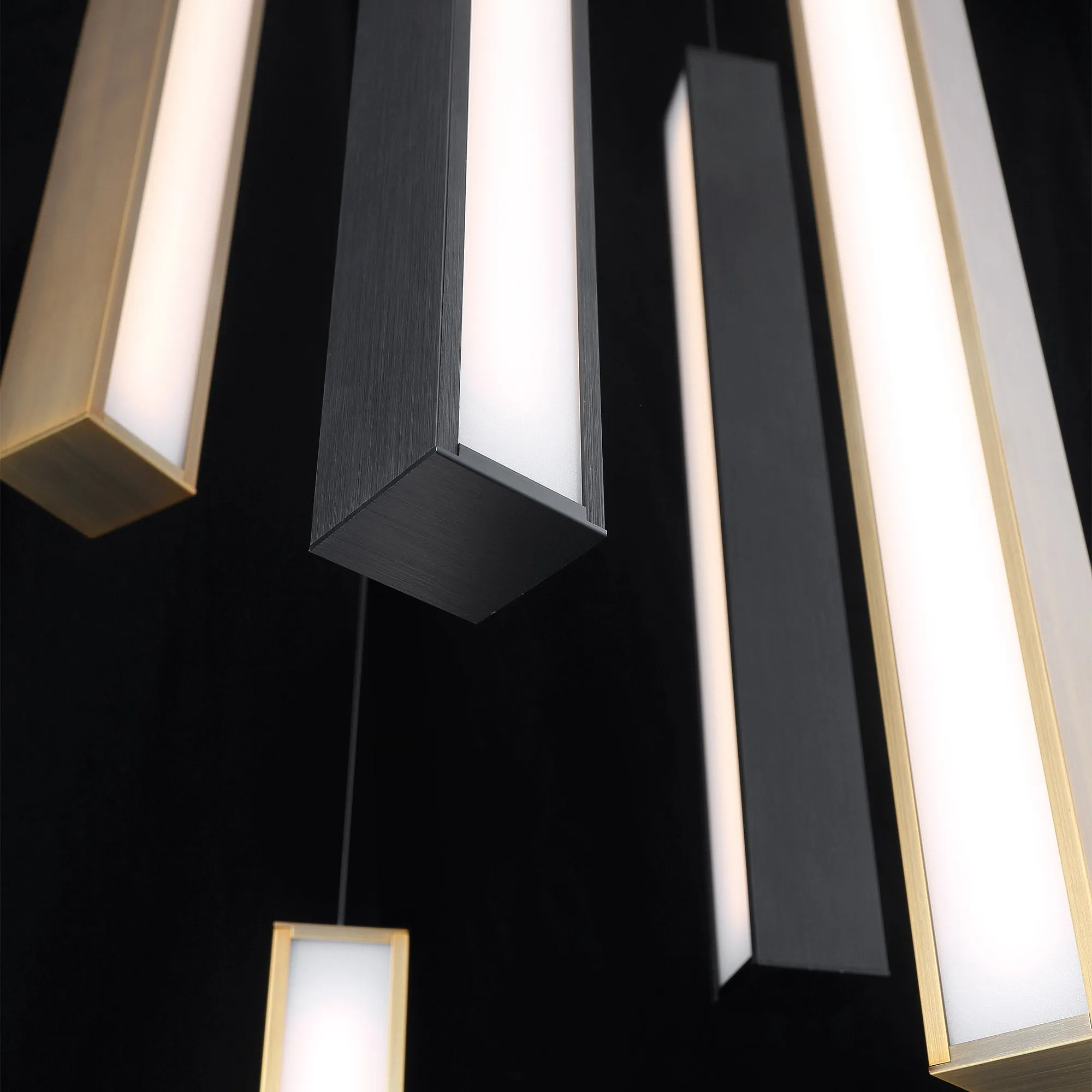 Chaos LED 5 Light Round Pendant