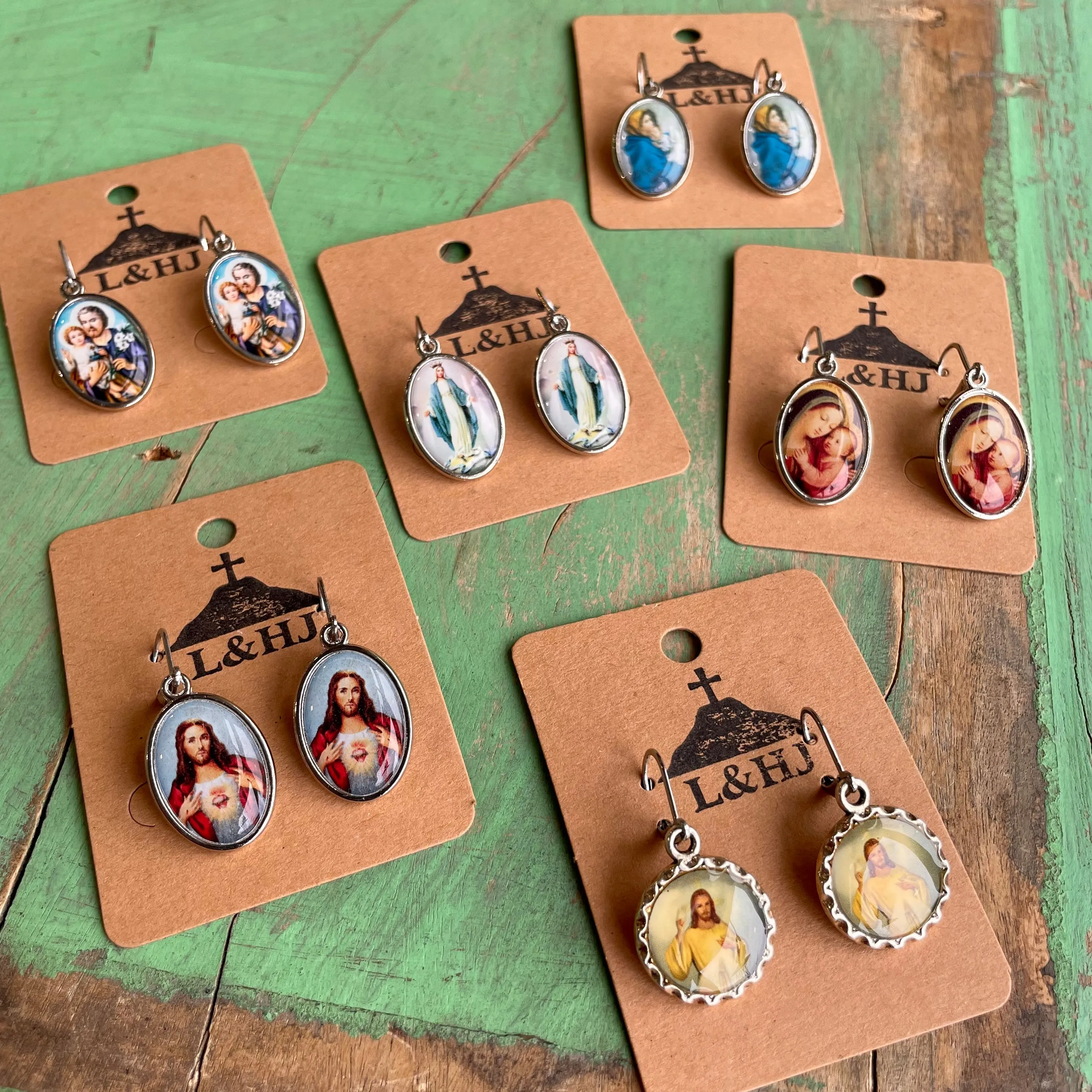 Color Picture Earrings