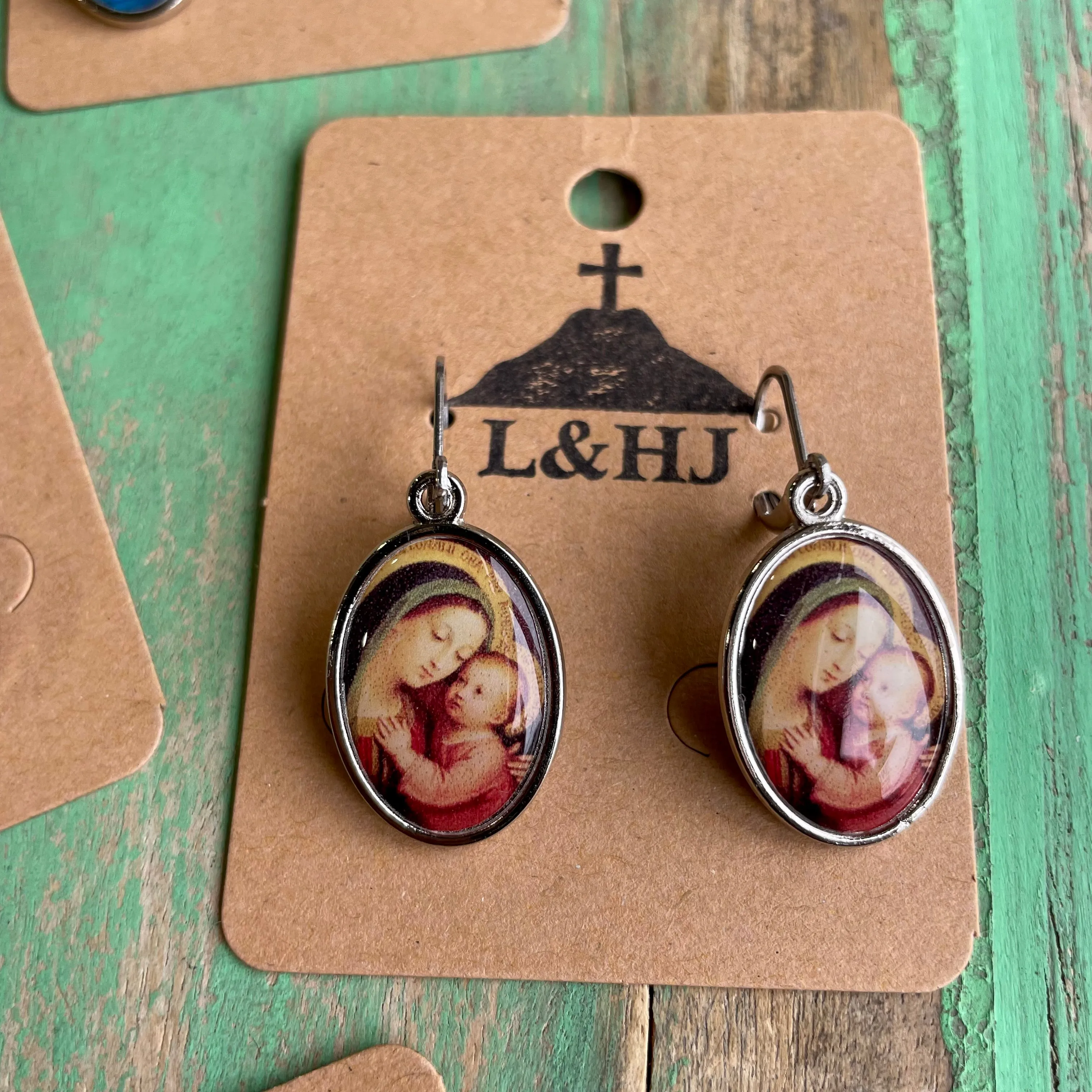 Color Picture Earrings