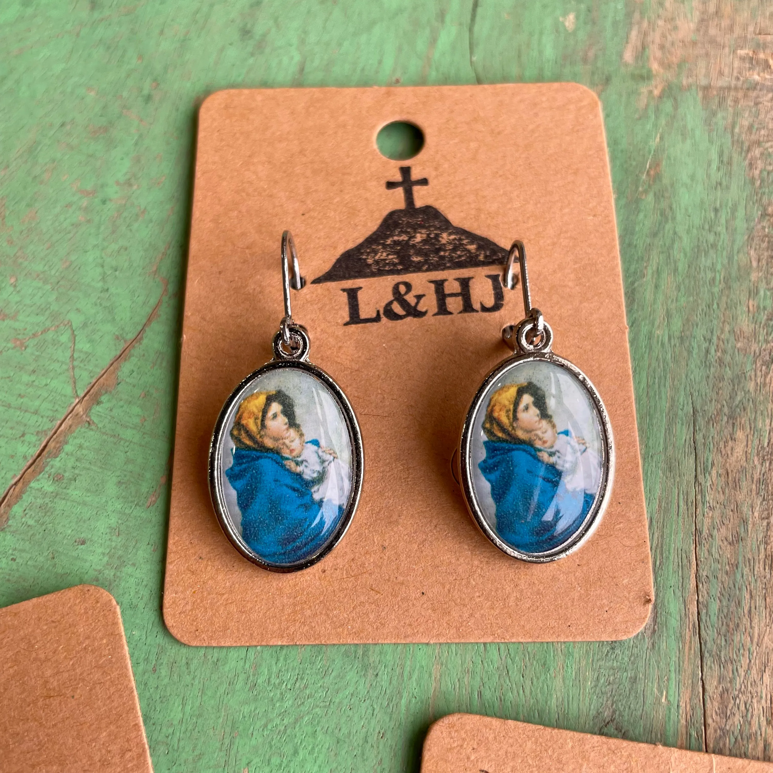 Color Picture Earrings