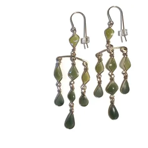 Colorful Drop Chandelier Earrings