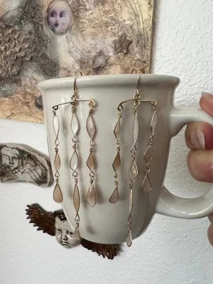 Colorful Long Chandelier Earrings