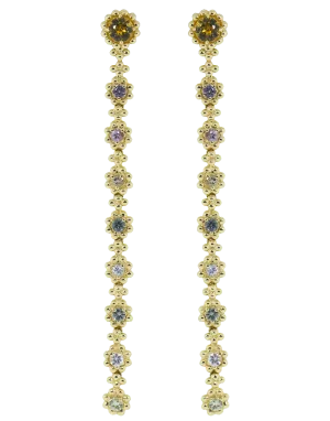 Colorful Serenade Beryl Earrings