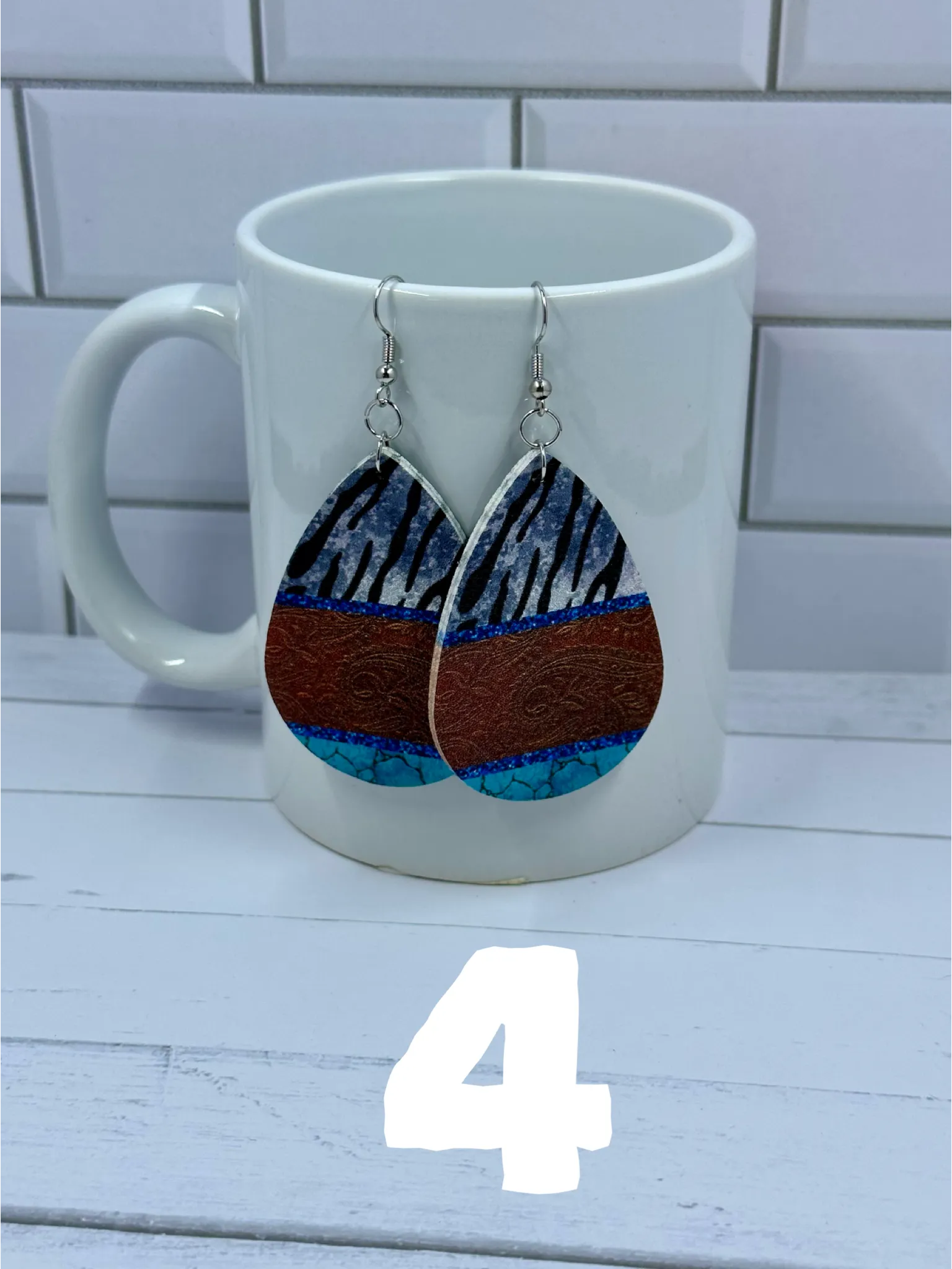 Colorful TearDrop Earrings