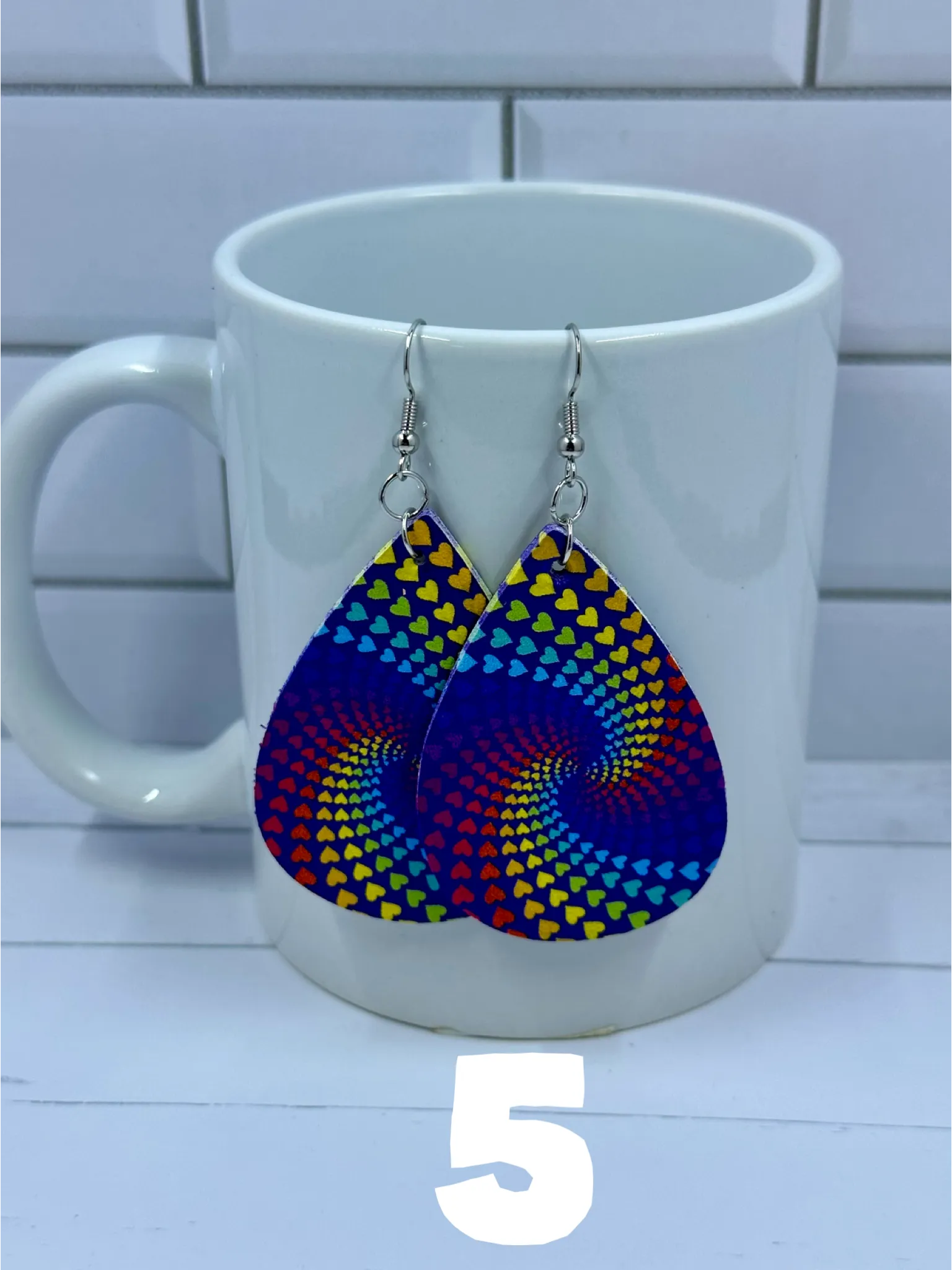 Colorful TearDrop Earrings