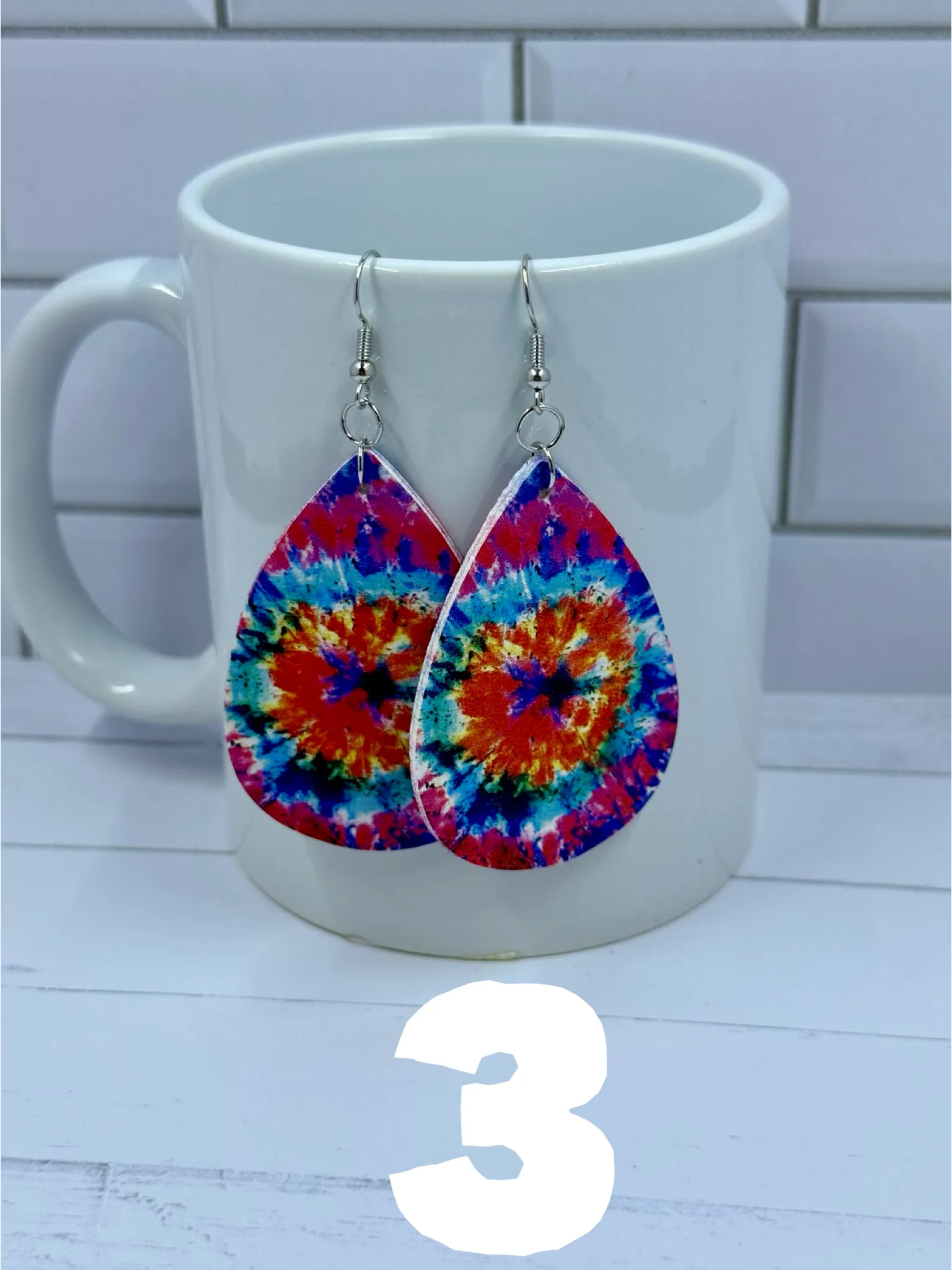 Colorful TearDrop Earrings