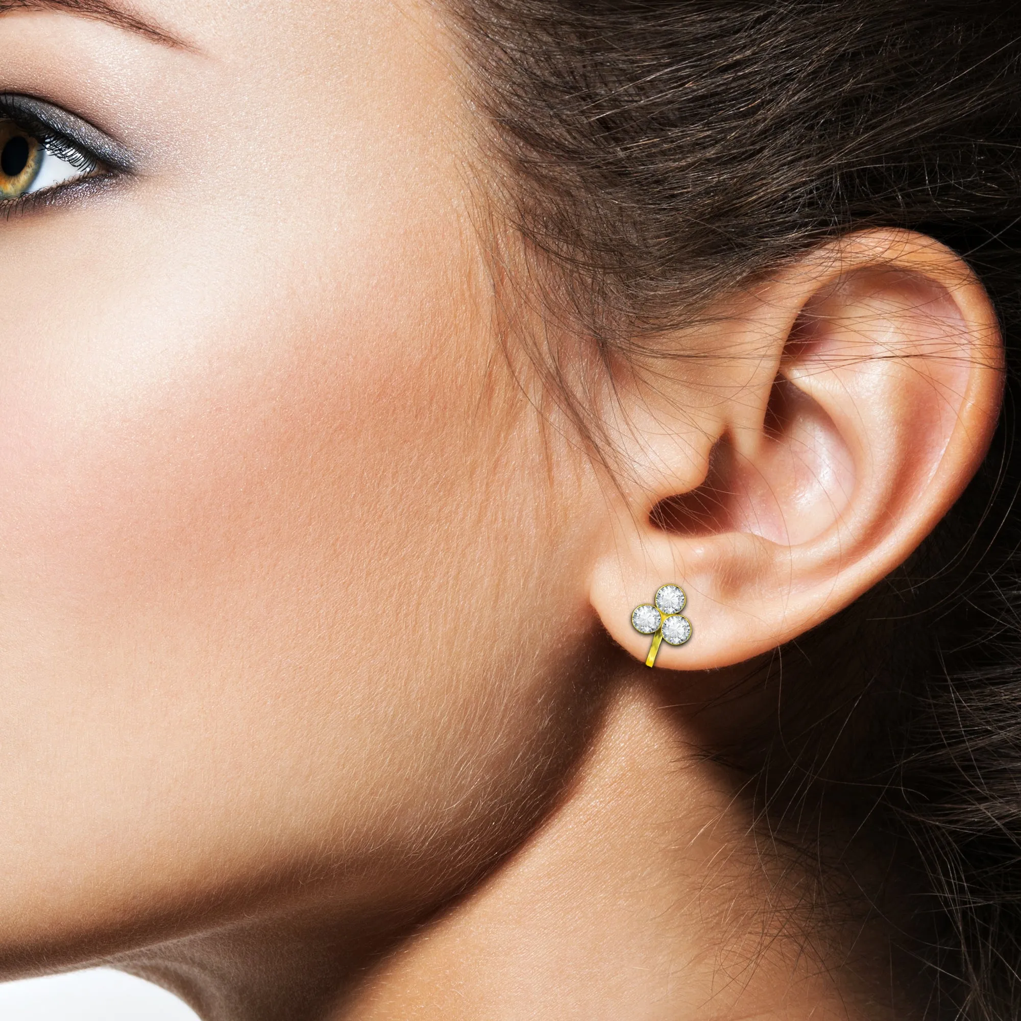 Comet Busters Beautiful Non Piercing Clip-on Ear Cuff Earrings For Women And Girls (NNS026)