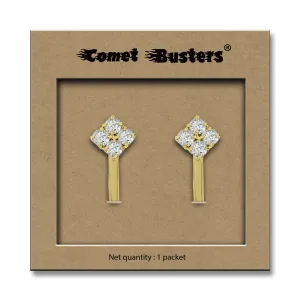 Comet Busters Beautiful Non Piercing Clip-on Ear Cuff Earrings For Women And Girls (NNS027)