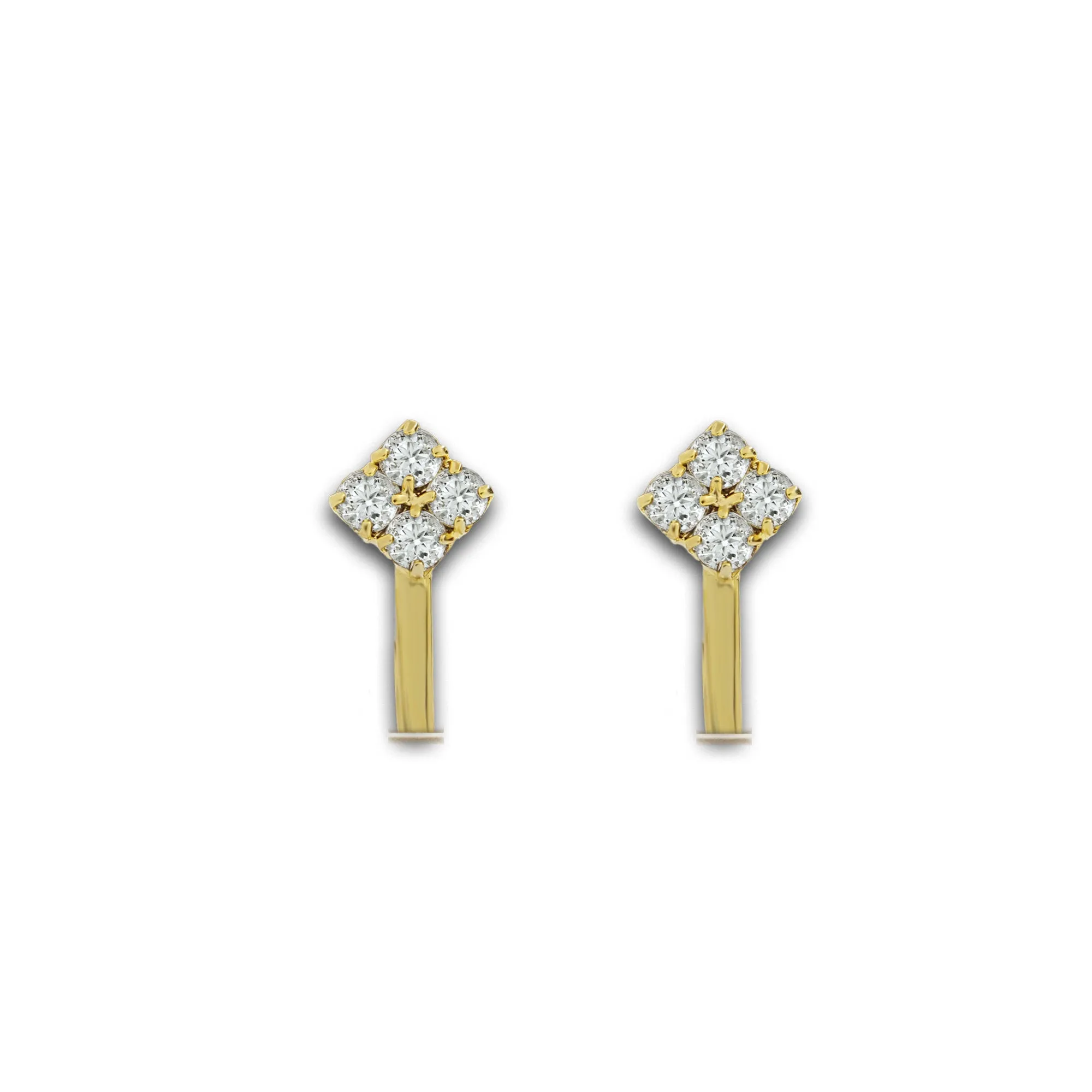 Comet Busters Beautiful Non Piercing Clip-on Ear Cuff Earrings For Women And Girls (NNS027)