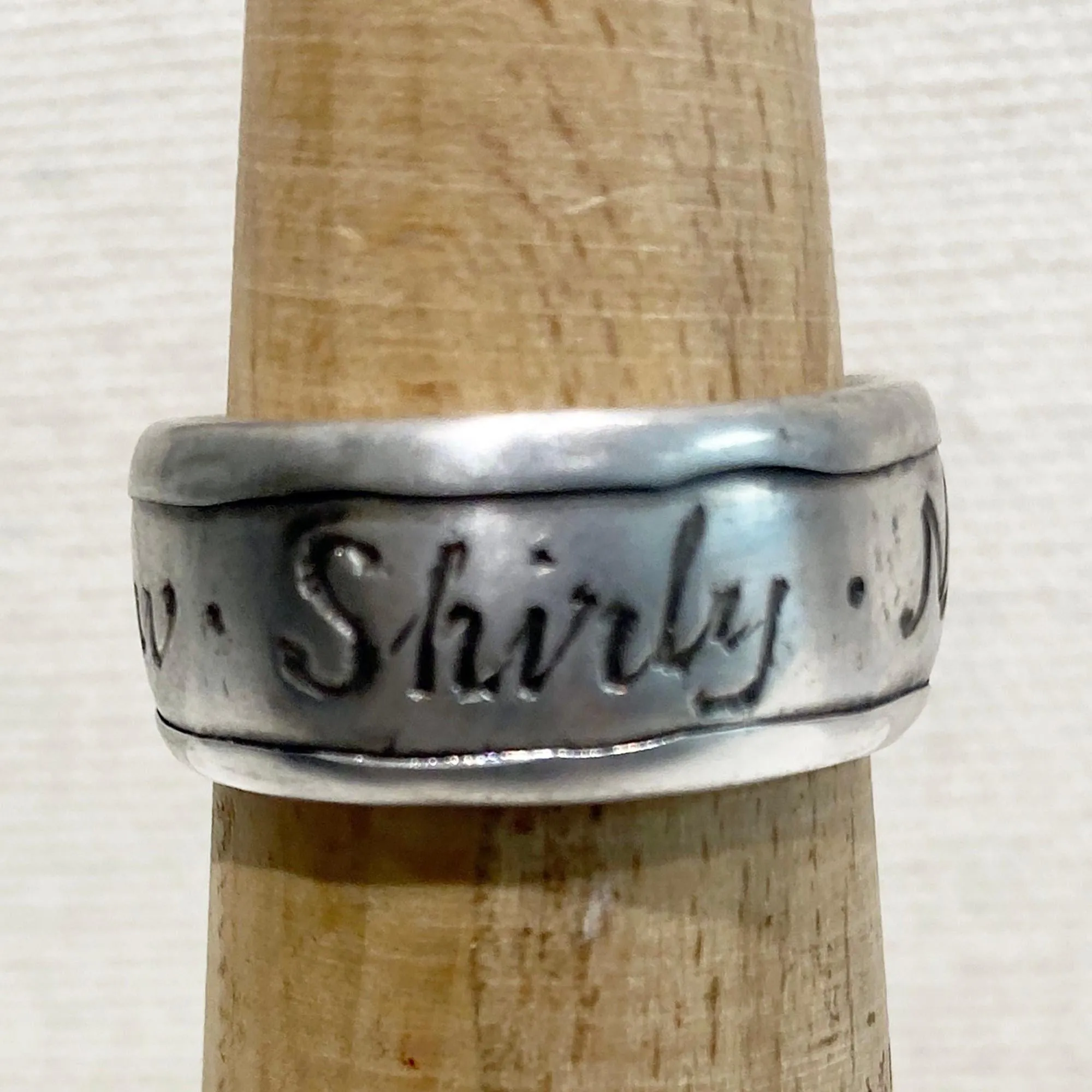 Custom Engraved Ring,Silver Rings for Men,Band Rings,Custom Wedding Ring,Thick Ring,Handmade Rings,Wedding Rings for Men,Mens Rings