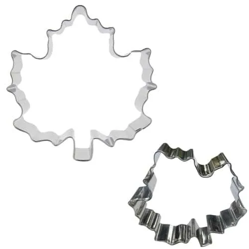 Cute Maple Leaf Shaped Eco-Friendly Stainless Steel Cookie Cutter