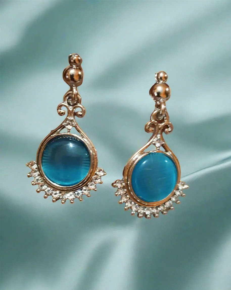Dainty  Stud Statement Teardrop Earrings