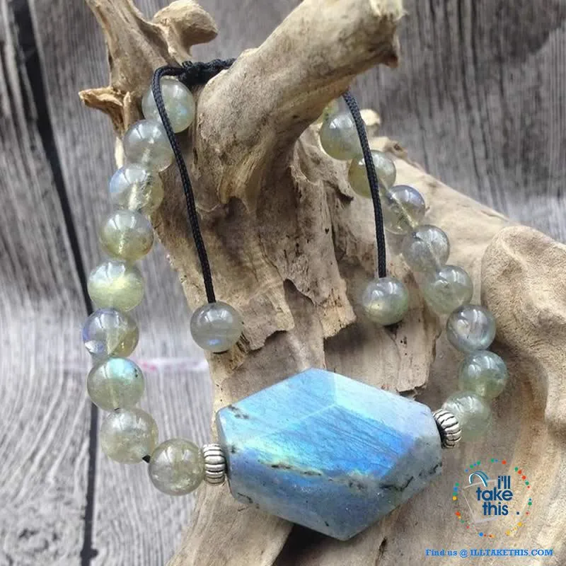 Destiny Natural Labradorite Stone Bracelets