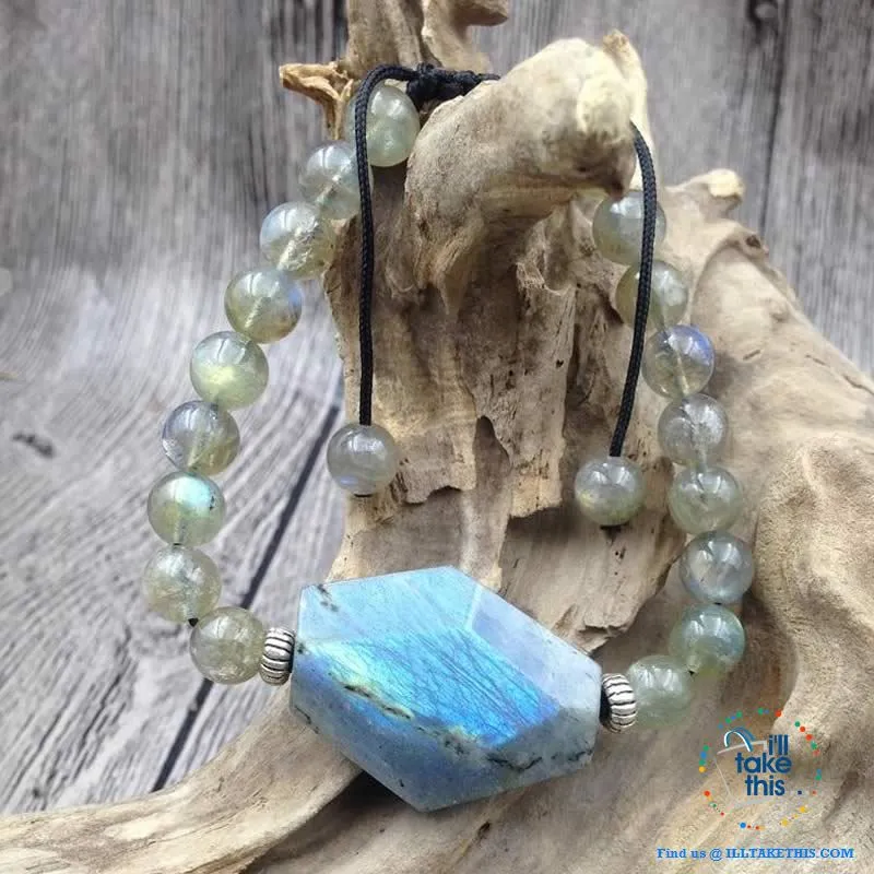 Destiny Natural Labradorite Stone Bracelets