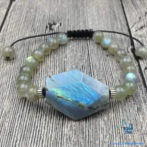 Destiny Natural Labradorite Stone Bracelets