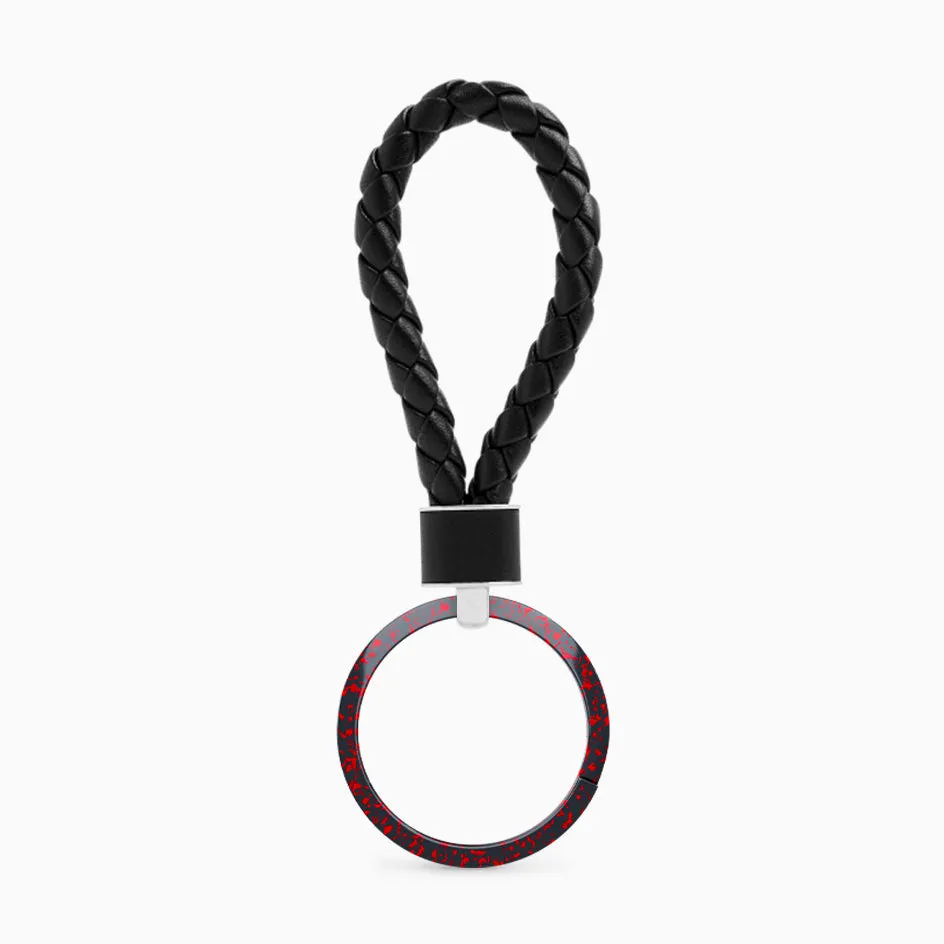 Durable Stylish Key Rings (Paprika Red)