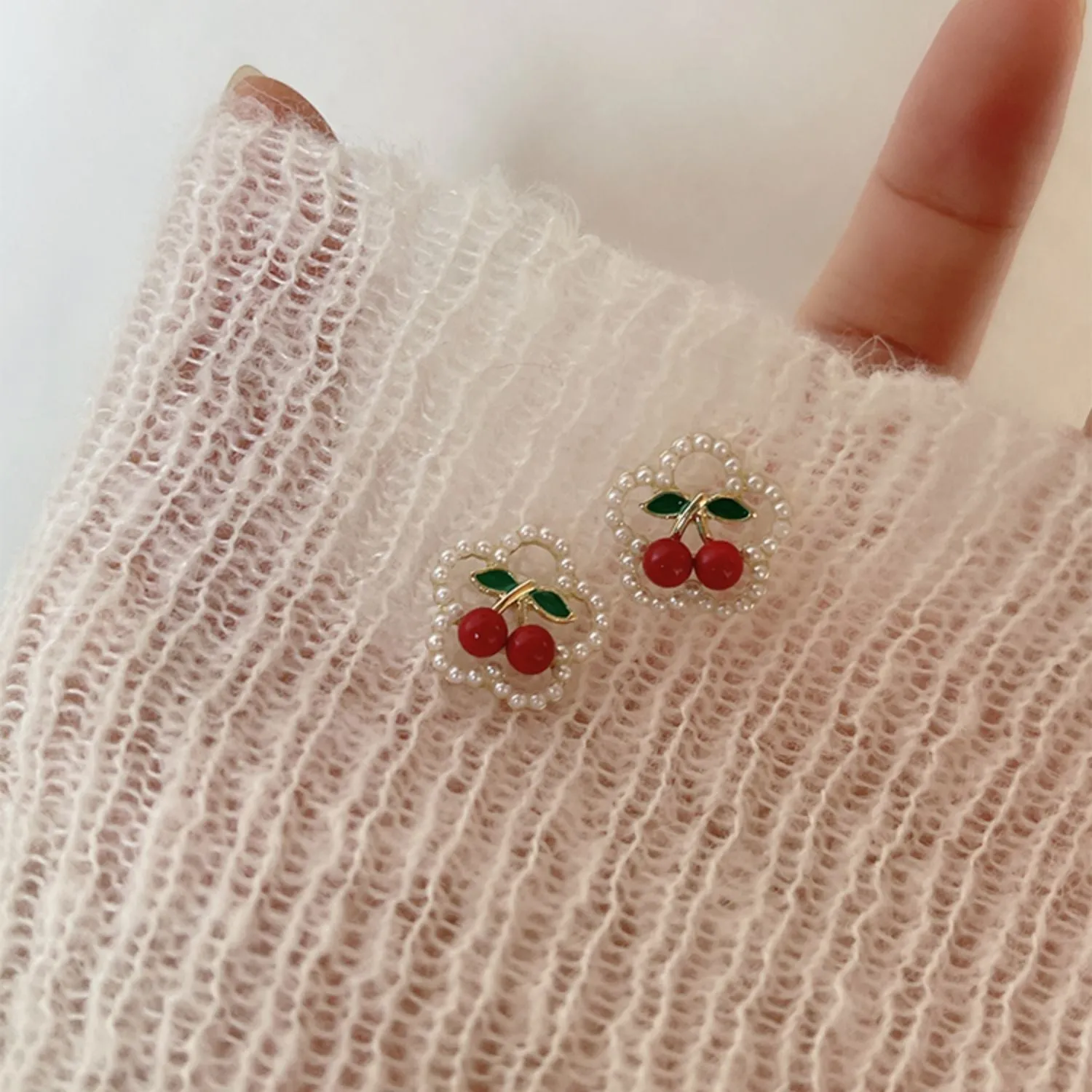 E1491 - Colorful Flower Earrings