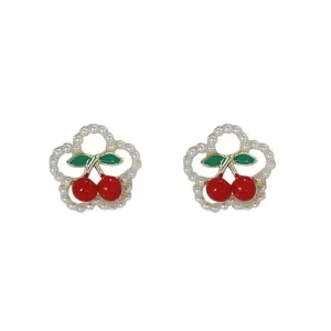 E1491 - Colorful Flower Earrings