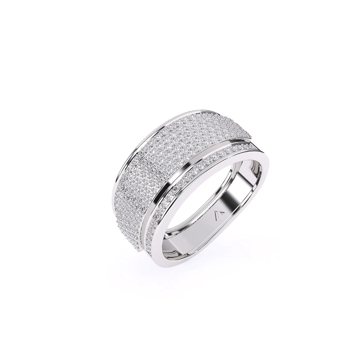 Elegant Diamond Confident Men’s Ring