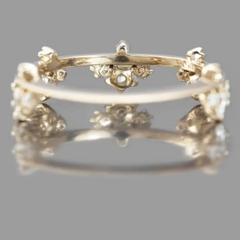 Elegant Flower Ring