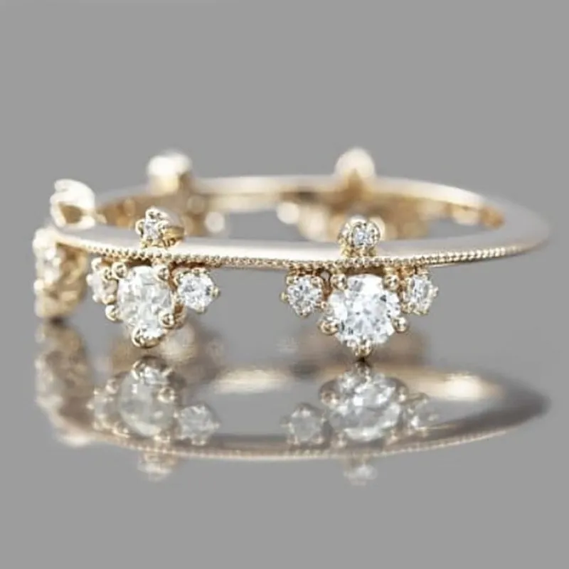 Elegant Flower Ring