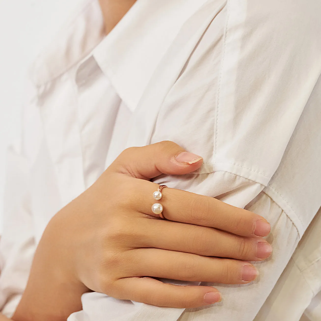 Elegant Freshwater Pearl Ring WR00251