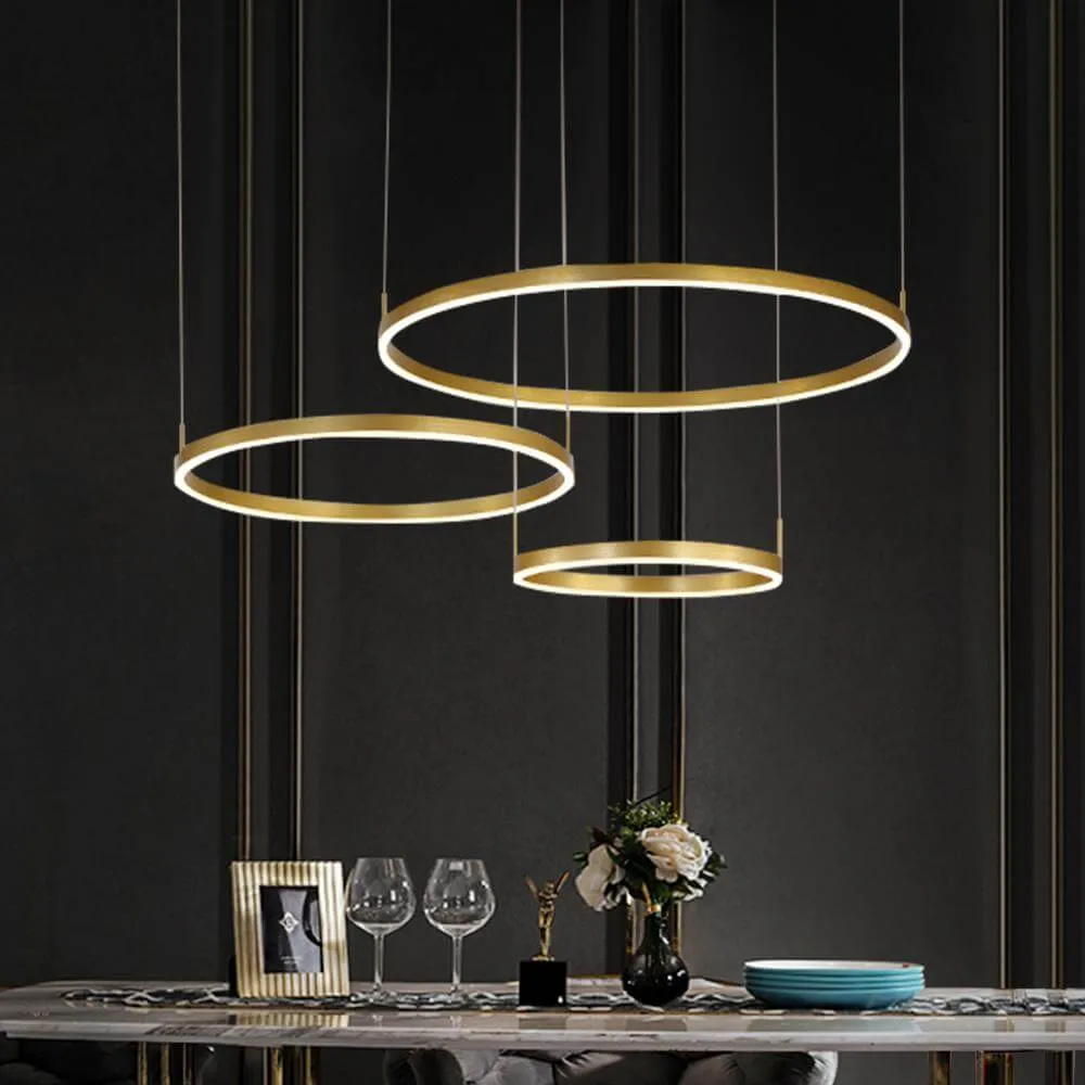 Elegant Multi Rings Chandelier