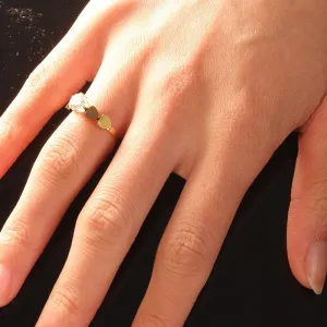 Elegant Ring with Personalized Names
