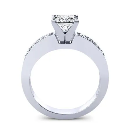 Eliza - Princess Diamond Engagement Ring