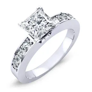 Eliza - Princess Diamond Engagement Ring
