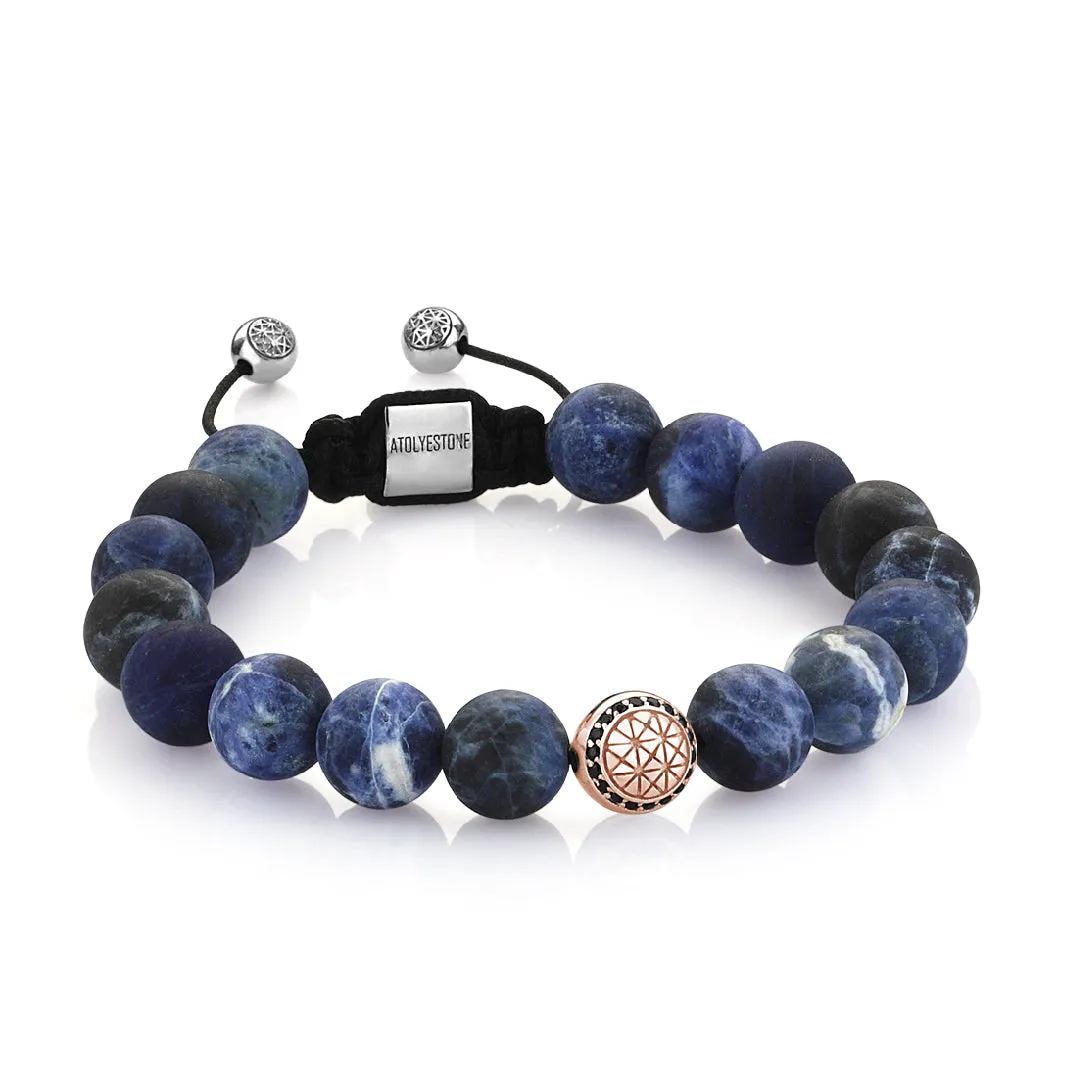 Exclusive Atolyestone Beaded Bracelet With Solid Gold
