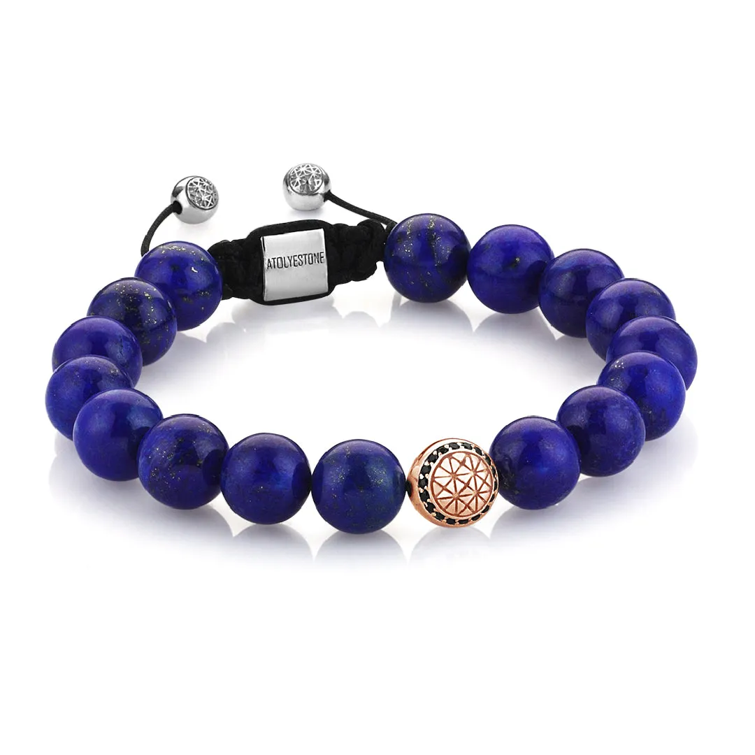 Exclusive Atolyestone Beaded Bracelet With Solid Gold