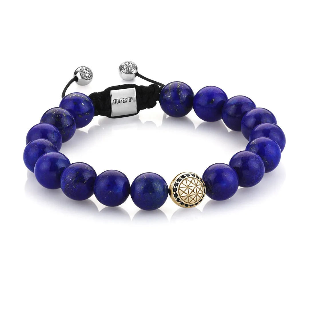 Exclusive Atolyestone Beaded Bracelet With Solid Gold