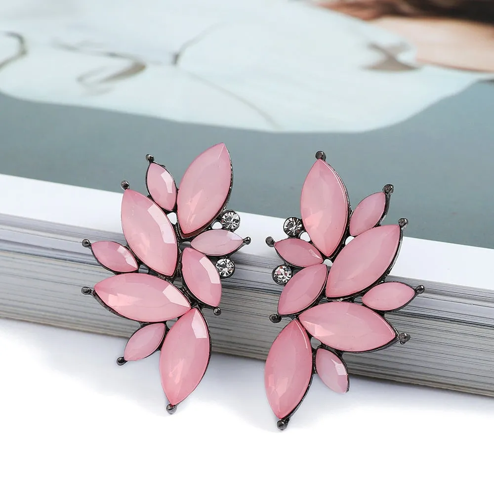 Fashion Colorful Stud Earrings For Women