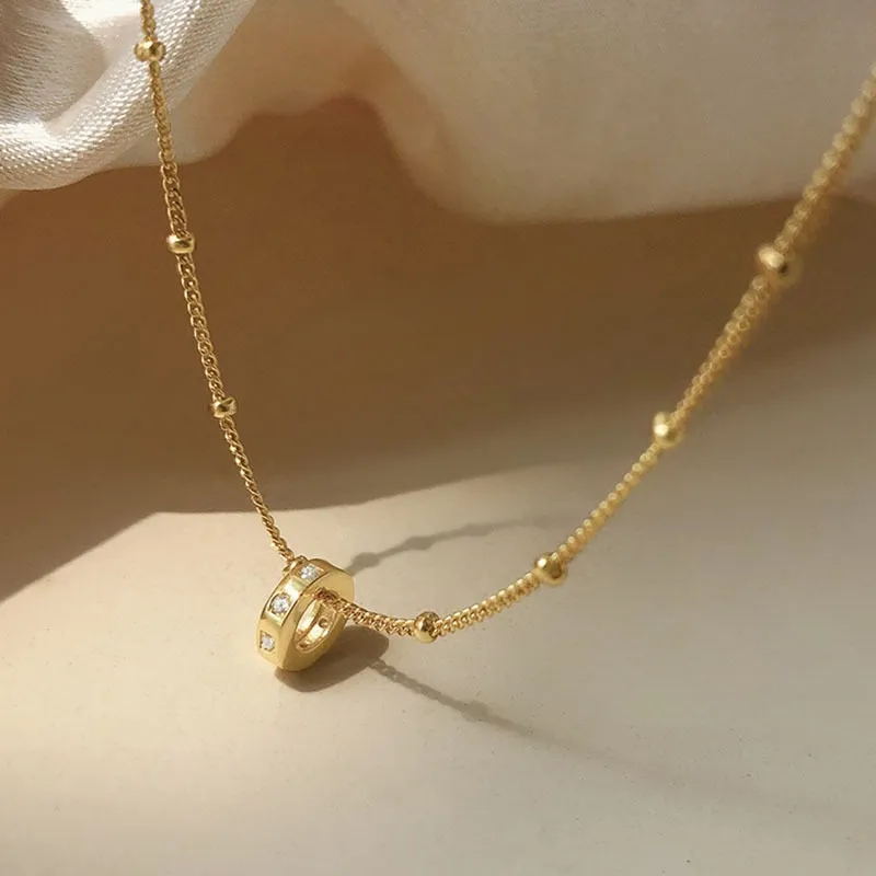 fashion Irregular Circle Necklace for Women
