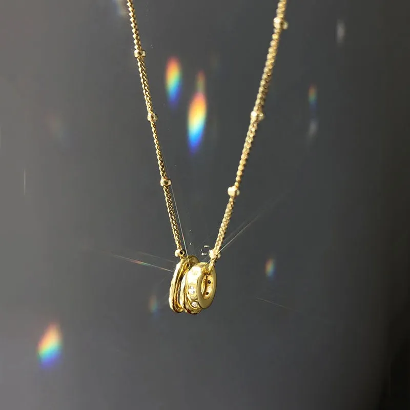 fashion Irregular Circle Necklace for Women